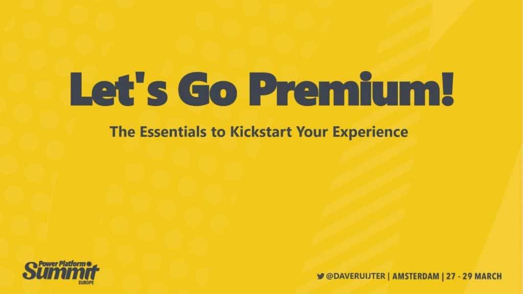 Slidedeck Power BI Premium